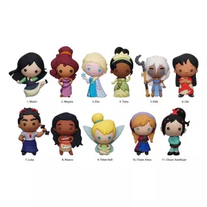 Disney Girls Power 3D PVC Taška Clips Posters Series 57 Display (24)