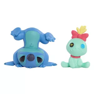 Lilo & Stitch Mini Figurka 2-Pack Scrump & Upside Down Stitch 7 cm