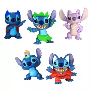 Lilo & Stitch Mini Figurka 5-Pack Stitch Collectible Figurka Set 7 cm