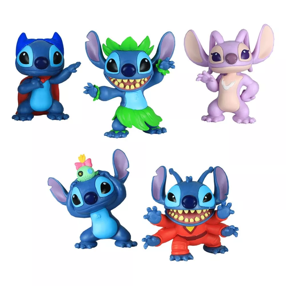 Lilo & Stitch Mini Figurka 5-Pack Stitch Collectible Figurka Set 7 cm Just Play