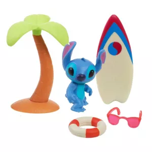 Lilo & Stitch Mini Figurka Herní sada Hang Ten Stitch 7 cm