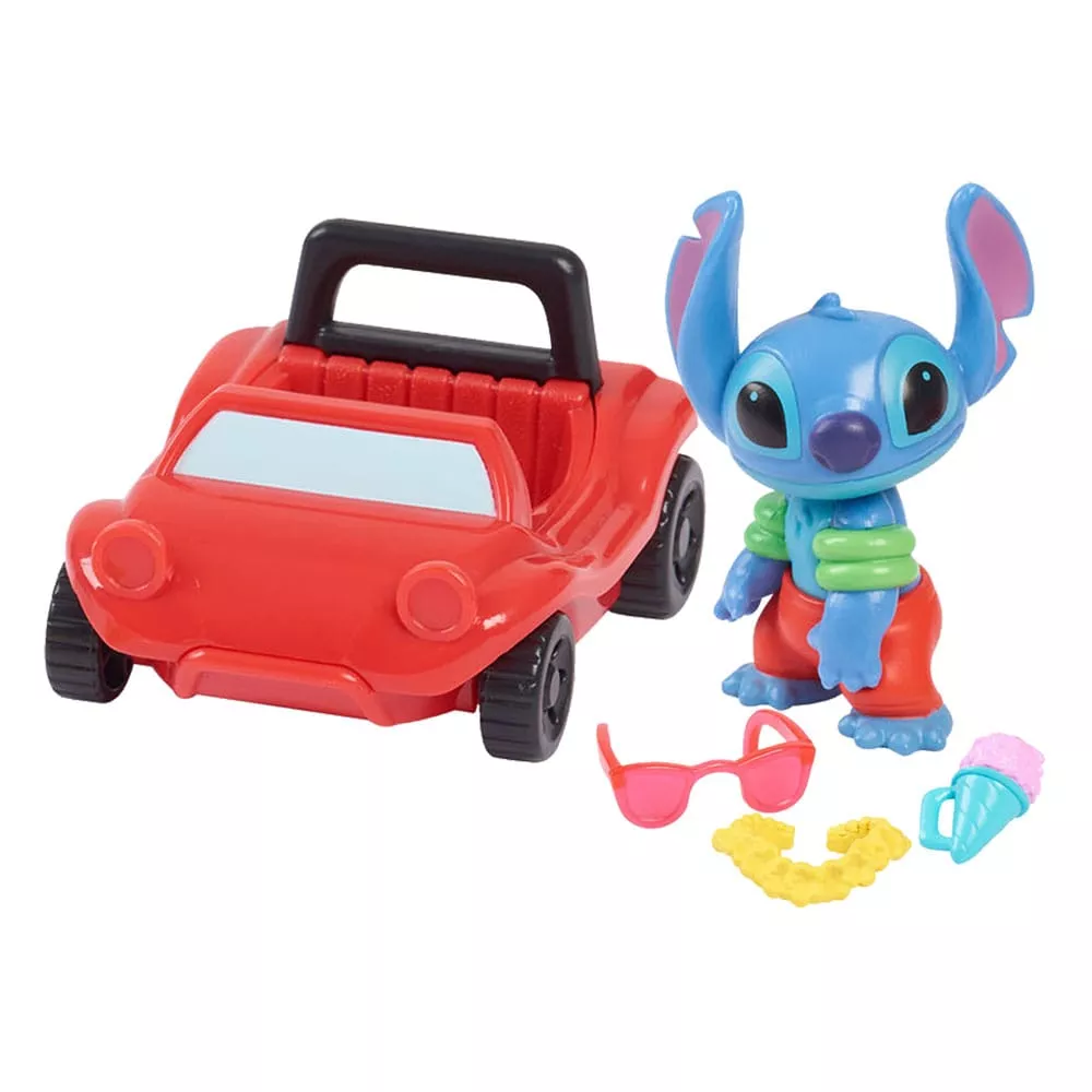 Lilo & Stitch Mini Figurka Herní sada Surf & Sun Stitch 7 cm Just Play