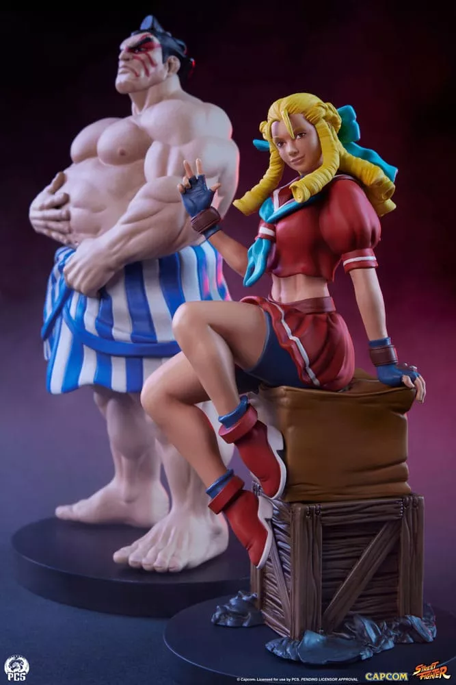 Street Fighter Street Jam Statuen 1/10 Karin & E. Honda Premium Collectibles Studio