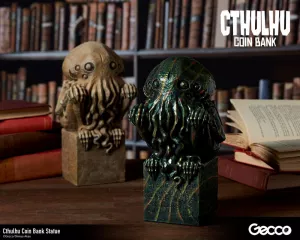 H.P. Lovecraft Cthulhu Mythos Coin Pokladnička Soška Cthulhu (Stone Color) 24 cm Gecco