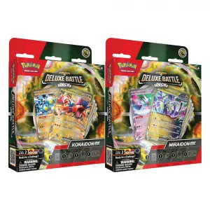 Pokémon TCG Deluxe Battle Decks Koraidon Ex & Miraidon Ex Display (6) Anglická Verze - Damaged packaging