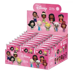 Disney Girls Power 3D PVC Taška Clips Posters Series 57 Display (24) Monogram Int.