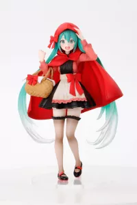 Hatsune Miku Wonderland PVC Soška Little Red Riding Hood 18 cm