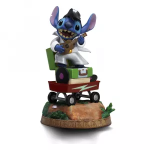 Lilo & Stitch Art Scale Soška 1/10 Stitch King of Rock 17 cm