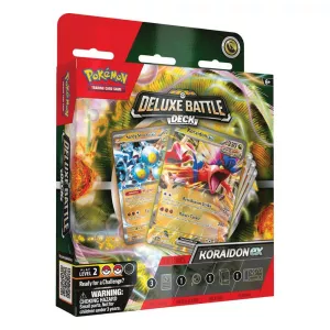 Pokémon TCG Deluxe Battle Decks Koraidon Ex & Miraidon Ex Display (6) Anglická Verze - Damaged packaging Pokémon Company International