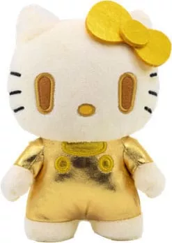 Sanrio DZNR Plyšák Figurka Hello Kitty Golden Edition 18 cm YuMe Toys