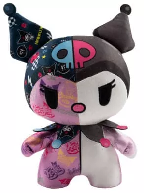 Sanrio DZNR Plyšák Figurka Kuromi Graffiti Edition 18 cm YuMe Toys