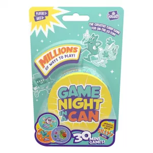 Game Night in a Can Blister Party Card Game Německá Verze