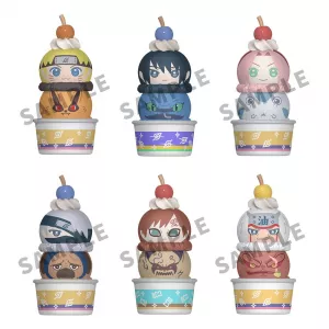 Naruto Shippuden Tsumichen Stack Up & Měnící Trading Figurka 8 cm Sada (6)