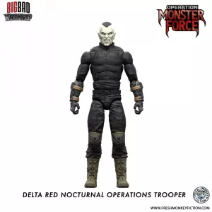 Operation: Monster Force Akční Figurka 1/12 Delta Red Nocturnal Operations Trooper 15 cm