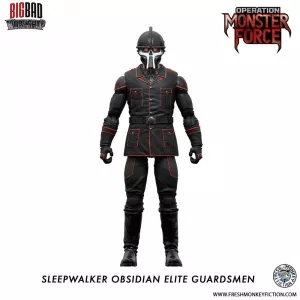 Operation: Monster Force Akční Figurka 1/12 Sleepwalker Obsidian Elite Guardsmen 15 cm