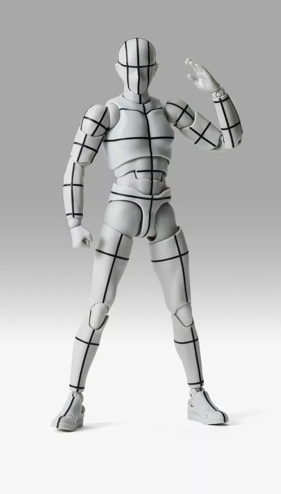 S.H.Figuarts Akční Figurka Body-Kun Sports Edition Wire Frame (Gray Color Ver.) 15 cm Bandai Tamashii Nations