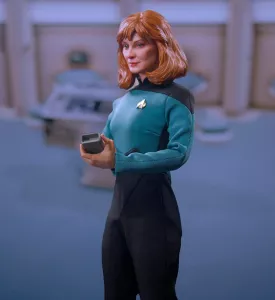 Star Trek: The Next Generation Akční Figurka 1/6 Dr. Beverly Crusher (Essential Edition) 27 cm EXO-6