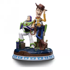 Toy Story Deluxe Art Scale Soška 1/10 Buzz & Woody 38 cm