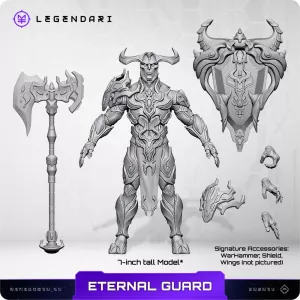 Legendari Akční Figurka 1/10 Eternal Guard 18 cm MetaTravelers