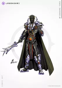 Legendari Akční Figurka 1/10 Kael Darkhelm 18 cm MetaTravelers