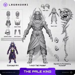 Legendari Akční Figurka 1/10 Pale King 18 cm MetaTravelers