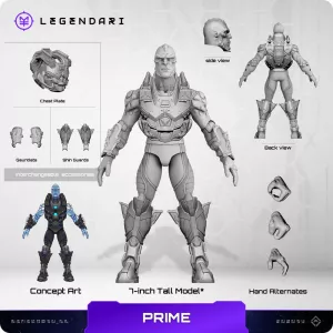 Legendari Akční Figurka 1/10 Prime 18 cm MetaTravelers