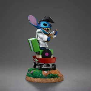 Lilo & Stitch Art Scale Soška 1/10 Stitch King of Rock 17 cm Iron Studios