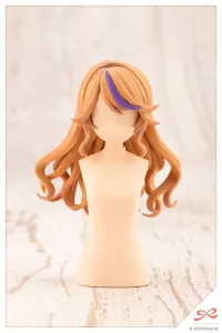 Sousai Shojo Teien Příslušenství Set for Akční Figurky Arranged Wigs Long Wavy Hair Kotobukiya