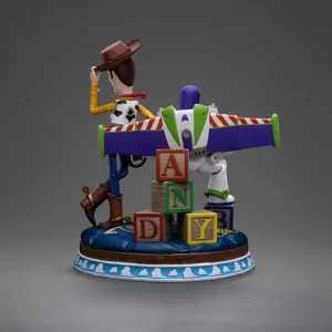 Toy Story Deluxe Art Scale Soška 1/10 Buzz & Woody 38 cm Iron Studios