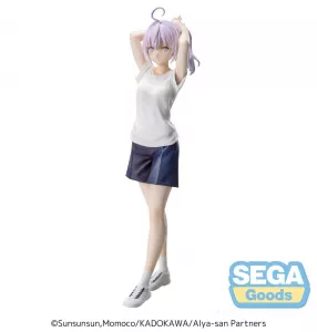 Alya Sometimes Hides her Feelings in Russian Luminasta PVC Soška Alya Gym Clothes 19 cm Sega