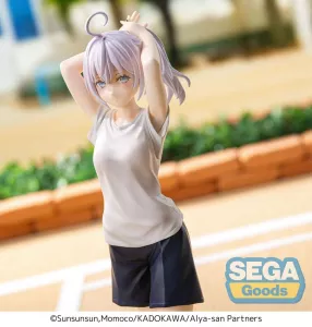 Alya Sometimes Hides her Feelings in Russian Luminasta PVC Soška Alya Gym Clothes 19 cm Sega