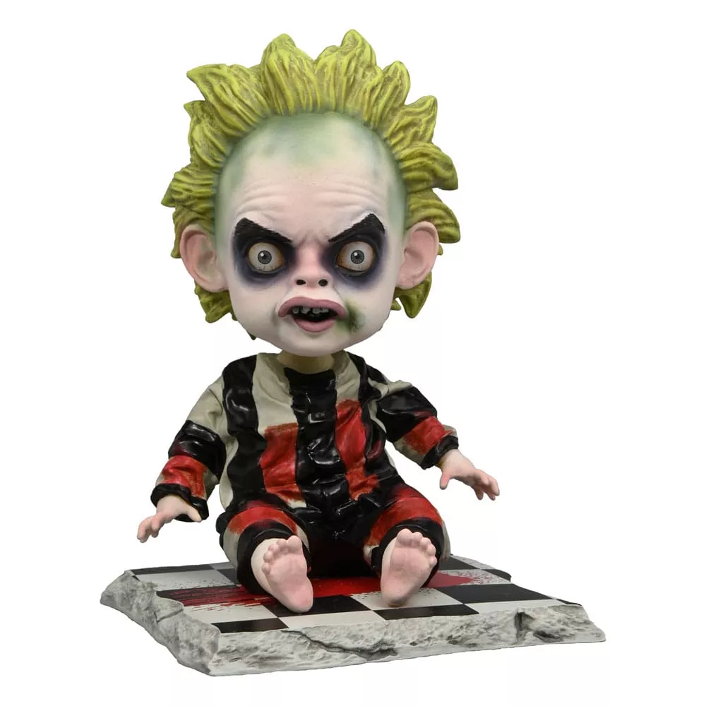 Beetlejuice Beetlejuice Head Knocker Bobble-Head Baby Beetlejuice 16 cm NECA