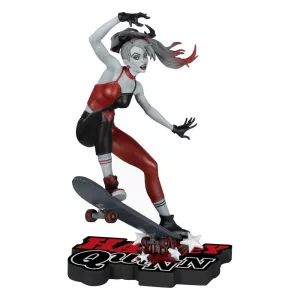 DC Direct Harley Quinn: Red, White & Black Soška 1/10 Harley Quinn by Ivan Tao 20 cm McFarlane Toys