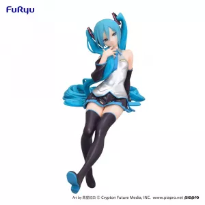 Hatsune Miku Noodle Stopper PVC Soška Kuroboshi Kouhaku Ver. (re-run) 14 cm Furyu