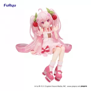 Hatsune Miku Noodle Stopper PVC Soška Sakura Miku 2025 14 cm