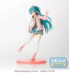 Hatsune Miku Project DIVA Arcade SPM PVC Soška Hatsune Miku Ribbon girl 24 cm