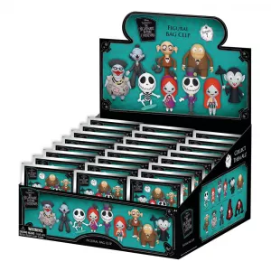 Nightmare before Christmas Talisman 3D PVC Taška Clips Series 6 Display (24) Monogram Int.