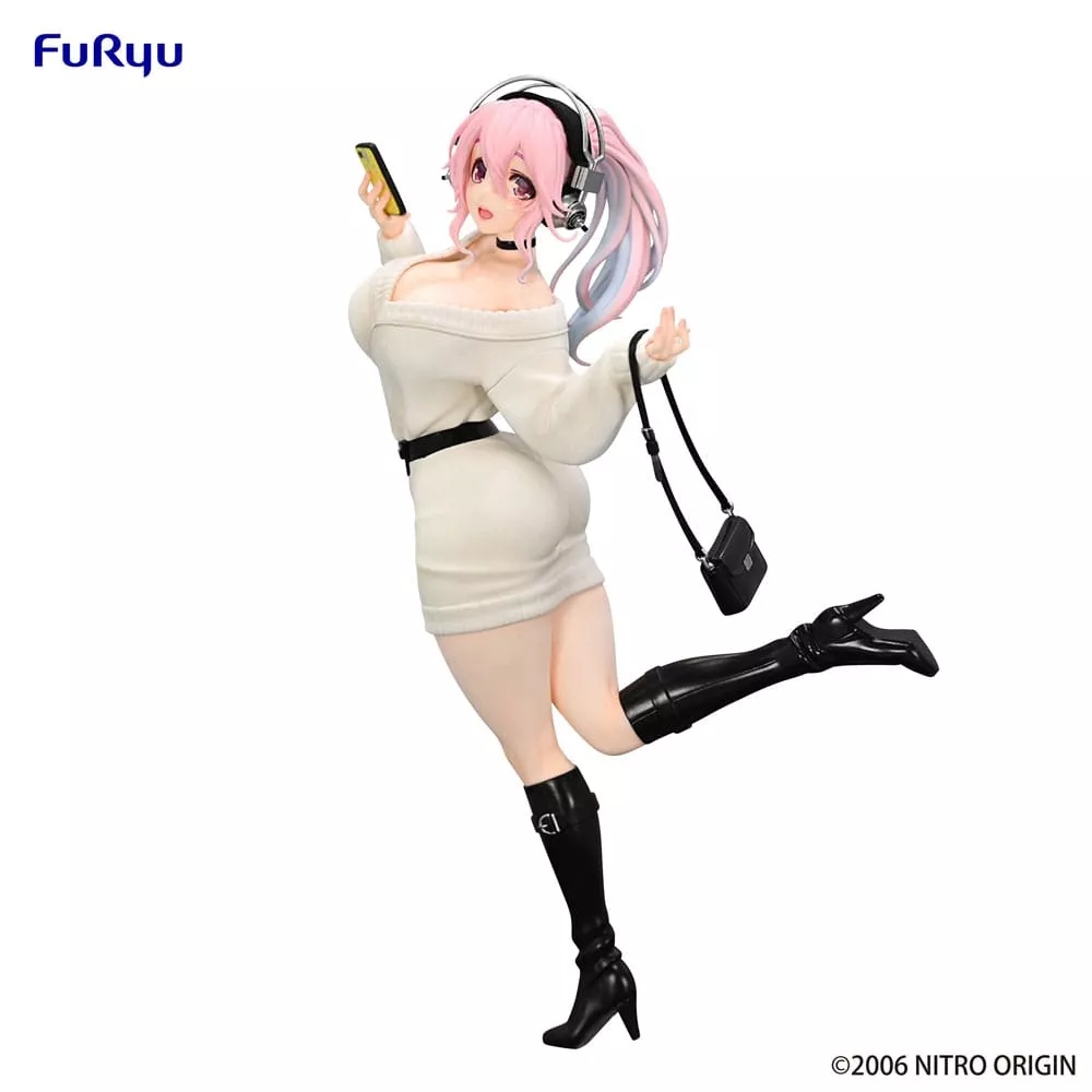 Super Sonico Trio-Try-iT PVC Soška Winter Memory Ver. 21 cm Furyu