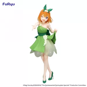 The Quintessential Quintuplets Trio-Try-iT PVC Soška Nakano Yotsuba Pastel Dress Ver. 22 cm