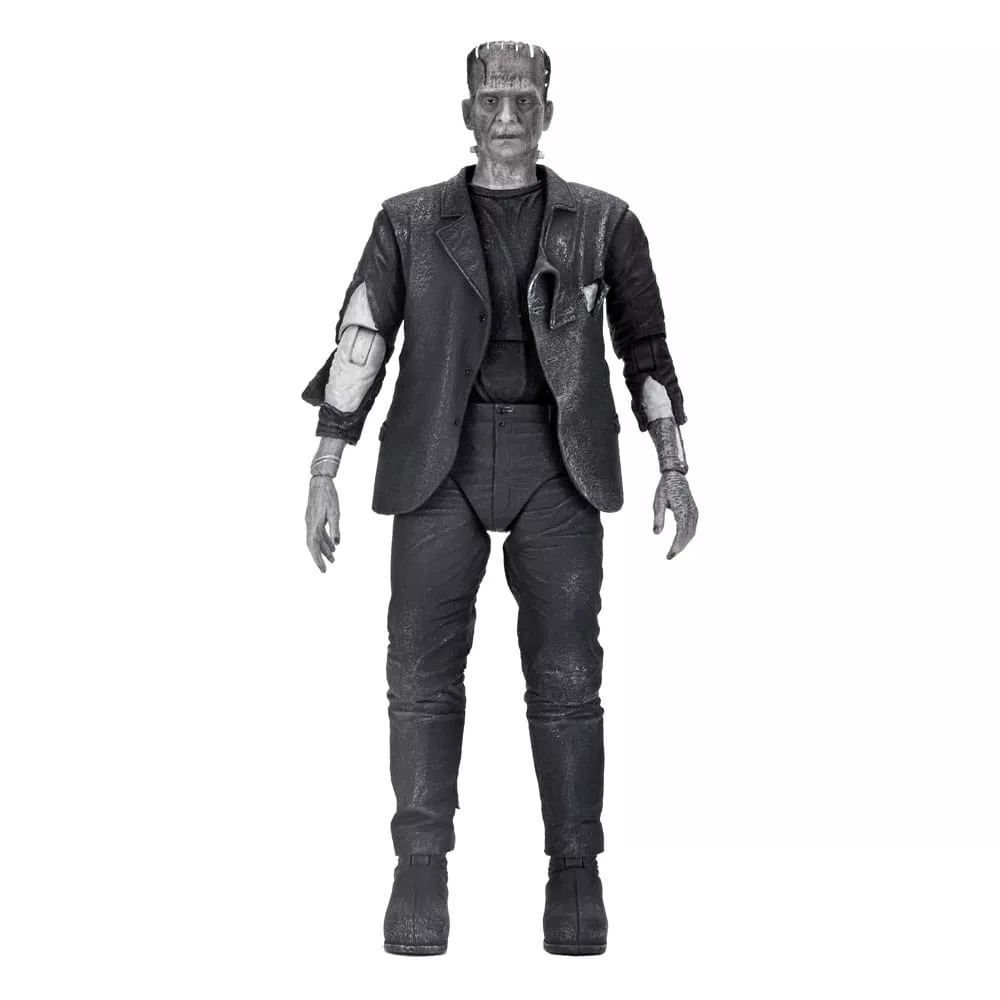 Universal Monsters Akční Figurka Ultimate Frankenstein's Monster (Bride of Frankenstein) (B&W) 18 cm NECA