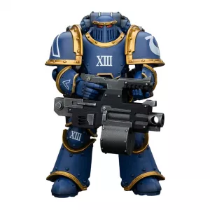 Warhammer The Horus Heresy Akční Figurka 1/18 Ultramarines Legion MKIII Tactical Support Squad Legionary a Heavy Bolter 20 cm