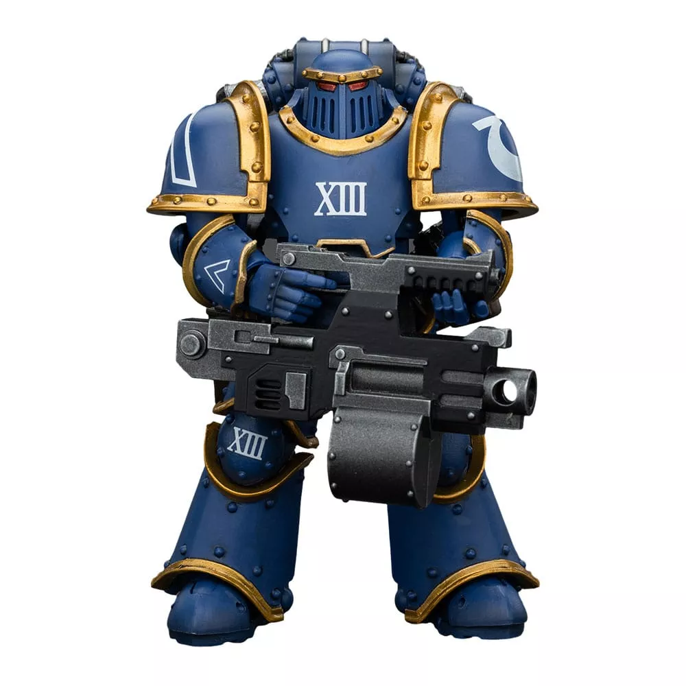 Warhammer The Horus Heresy Akční Figurka 1/18 Ultramarines Legion MKIII Tactical Support Squad Legionary a Heavy Bolter 20 cm Joy Toy (CN)