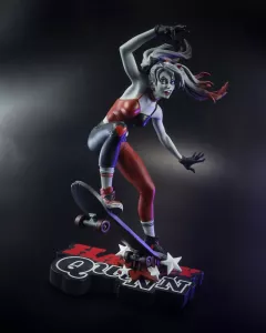 DC Direct Harley Quinn: Red, White & Black Soška 1/10 Harley Quinn by Ivan Tao 20 cm McFarlane Toys