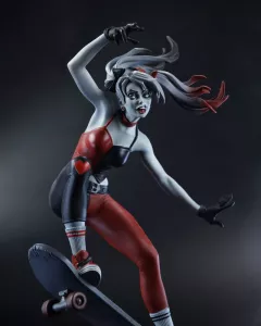 DC Direct Harley Quinn: Red, White & Black Soška 1/10 Harley Quinn by Ivan Tao 20 cm McFarlane Toys