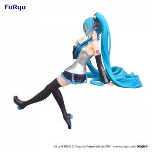 Hatsune Miku Noodle Stopper PVC Soška Kuroboshi Kouhaku Ver. (re-run) 14 cm Furyu