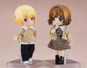 Nendoroid Accessories for Nendoroid Doll Figurky Outfit Set: Campus Outfit girl (Beige) Good Smile Company