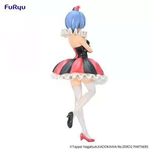 Re:Zero SSS PVC Soška Rem in Circus Pearl Color Ver. 21 cm - Damaged packaging Furyu