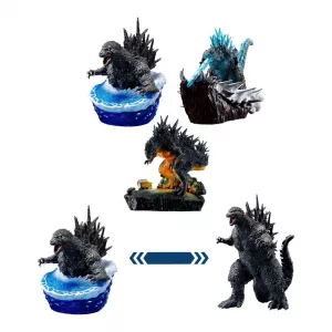 Godzilla Petitrama EX Series Trading Figurka 3-Set From Zero To Minus one Set Special Edition 9 cm