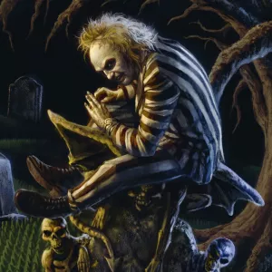 Beetlejuice Art Print The Ghost a The Most 41 x 61 cm - unframed Sideshow Collectibles