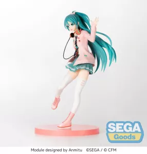 Hatsune Miku Project DIVA Arcade SPM PVC Soška Hatsune Miku Ribbon girl 24 cm Sega